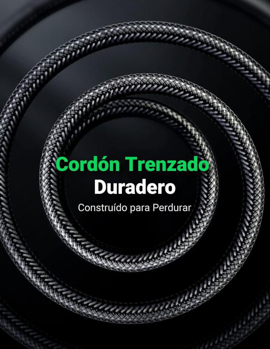 Cable auxiliar 3.5 mm a tipo auxiliar 6.35 mm de 1 m 5