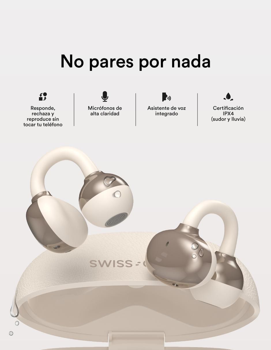 Audífonos on-ear swiss code nua clip inalámbrica "con (si aplica)" no no aplica