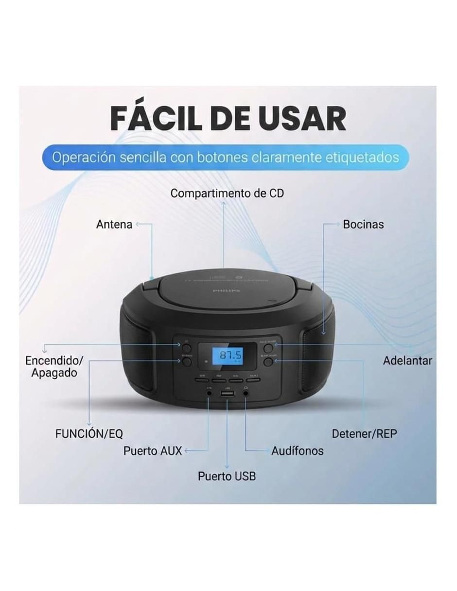 Radiograbadora TAZ4300 5