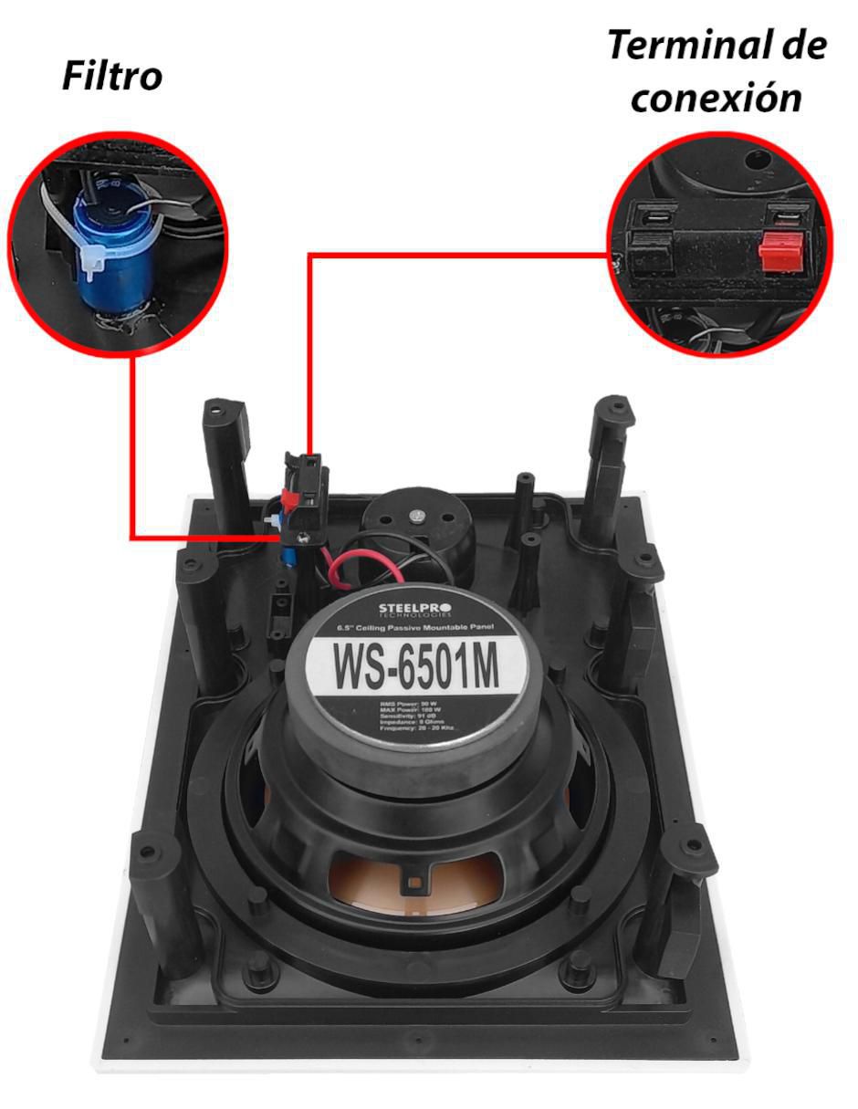 Bocina WS650K2 alámbrica 2